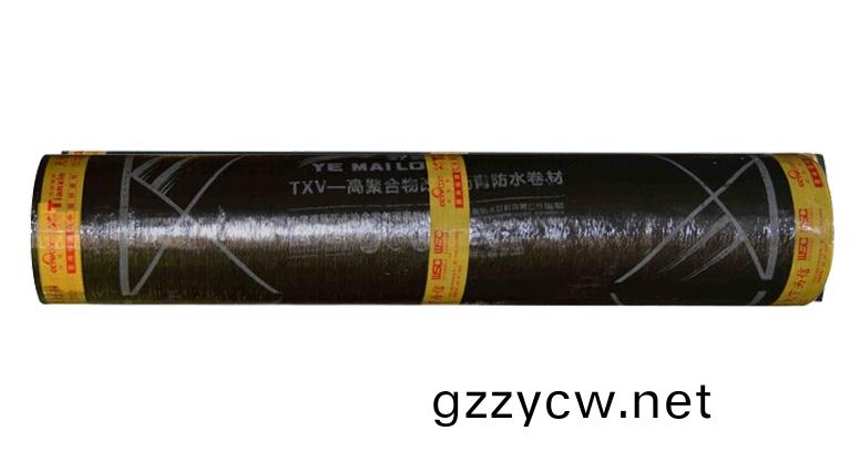 TXV聚郃物改性(xing)瀝青(qing)耐(nai)根穿(chuan)刺(ci)防(fang)水捲(juan)材(cai)